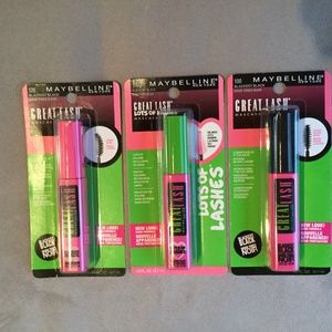 MAYBELLINE GREAT LASH MASCARA BUNDLE (3 PACK)